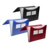 FolderSys 70005-88 Expanding Folders 7 Compartments Bordeaux
