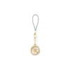 GUESS GUCPM4DRD Phone Strap Pendant 4G Rhinestone Charm, Metal