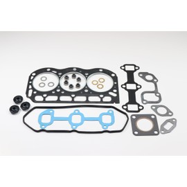 Top End Gasket & Seal Kit Compatible with Kawasaki 2510/3010 / 4010 Mule Diesel KAF950 with Multi Layered Coated Head Gasket KD1350