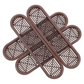 WOONEKY 4pcs Plastic Ventilation Grille for Closet Shoe Cabinet Modern Air Vent Cover for Home Decor Improves Air Circulation Durable Easy Installation Keeps Clothes Fresh Dry