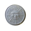 Large Round Sun Plastic Craft Mold use with Concrete or