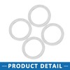 A ABSOPRO Pack of 10 Car Oil Drain Screws Gasket