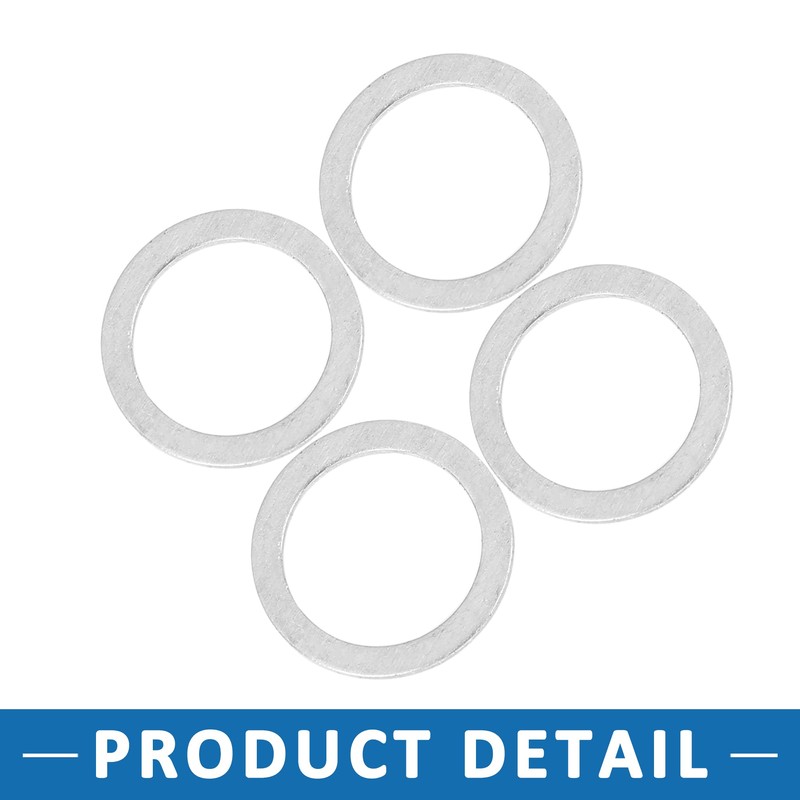 A ABSOPRO Pack of 10 Car Oil Drain Screws Gasket