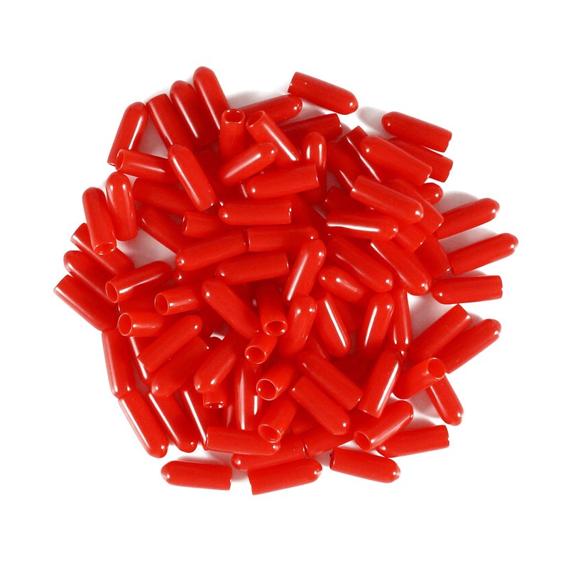 Screw Thread Protectors, PVC Rubber Round Tube Bolt Cap Plastic
