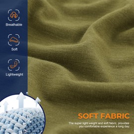 BAMBOO COOL Mens Underwear Comfy Boxer Briefs Breathable Anti-Chafing Underwear with Fly 7 Pack