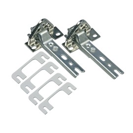 2 x Hinge Door Hinge Compatible with Bosch Siemens Constructa Neff for Fridge Built-in Fridge 00268698 268698