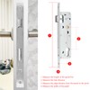 Stainless Steel Mortice Sash Lock, 85MM Center 35MM Backset Door