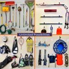 ieron 4 Pack Garage Hooks Shed Steel Garage Tool Storage