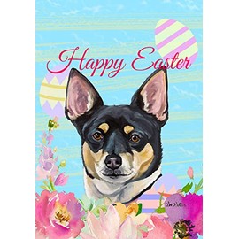 Rat Terrier - Best of Breed - HHS Easter Garden Flag