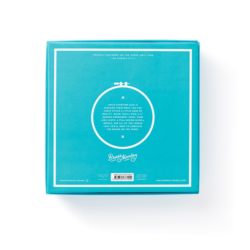 Live Laugh Loathe Cross Stitch Kit