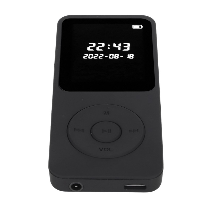 MP3 MP4 Player Bluetooth 5.0 Ultra Thin Digital LCD 1.77