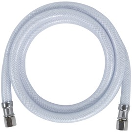 Certified Appliance Accessories Ice Maker Water Line, 6 Feet, Polyester-Reinforced PVC, White