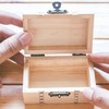 CVIUYO 60 Pieces Small Hinges for Crafts and Wooden Box,