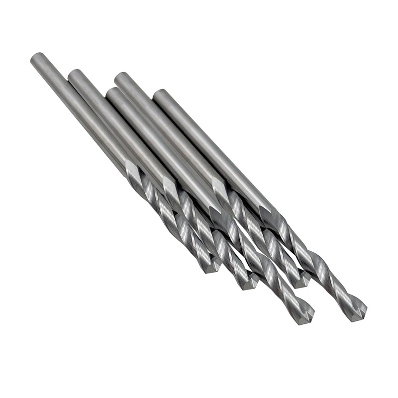 1/8" Solid Carbide Jobber Drill Bits with Straight Shank and