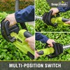 SnapFresh 20V Cordless Hedge Trimmer - 22" Dual-Action Blade Electric