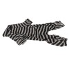 Dog Striped Pajamas Classic Black White Stripe Lightweight Full Coverage