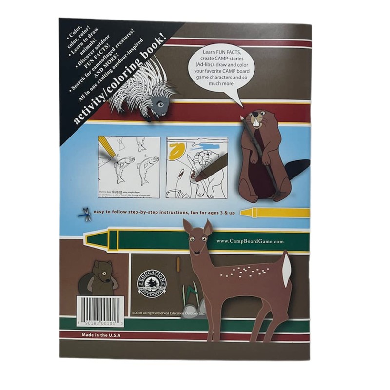 Education Outdoors Camp Activity Book from