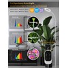 GLOWRIUM Grow Lights for Indoor Plants,Plant Light with 3/9/12/16H Grow