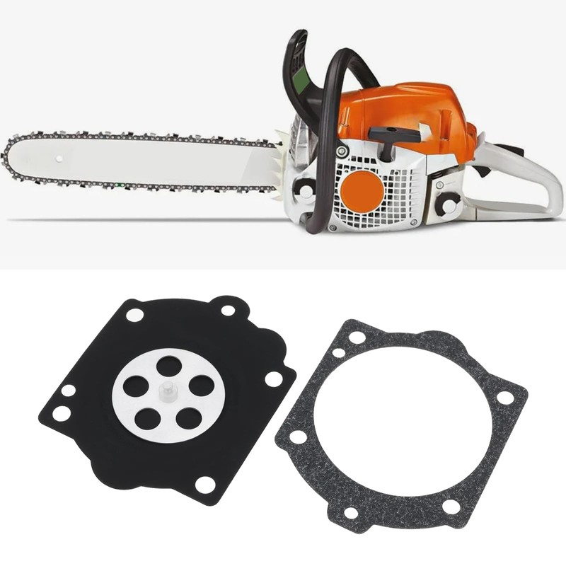EMSea 1 Set Carburettor Diaphragm Kit Compatible with Stihl 066