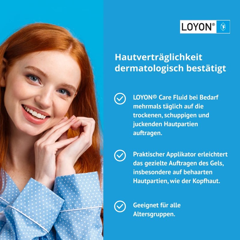 LOYON Care, 60 ml: Care fluid for sensitive, dry and