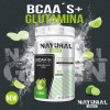Aminoácidos Bcaas + Glutamina Natural Green 1kg Sabores