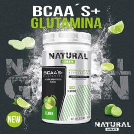 Aminoácidos Bcaas + Glutamina Natural Green 1kg Sabores