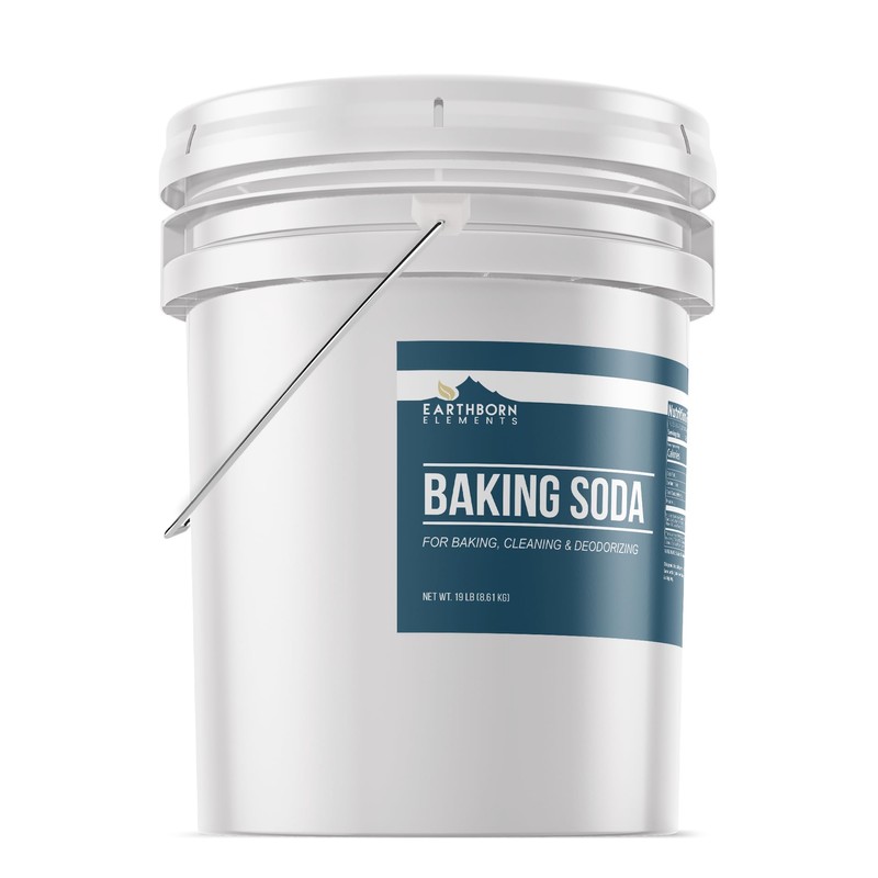 Earthborn Elements Baking Soda (2 Gallons) Sodium Bicarbonate, Cooking, Cleaning