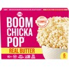 Angie's BOOMCHICKAPOP Real Butter Microwave Popcorn, 3.29 oz., 6-Count Bags