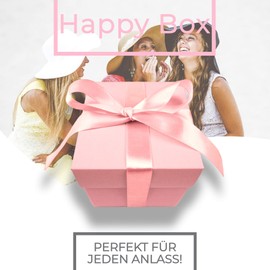 Happy Box Photo Album, Limited Christmas Edition, DIY Surprise Box, Explosion Box, Creative Gift, Scrapbook and Foldable Photo Album for Christmas, Personal Gift