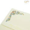 Florentine Wedding Paper Box with Clear Lid - Writing Set