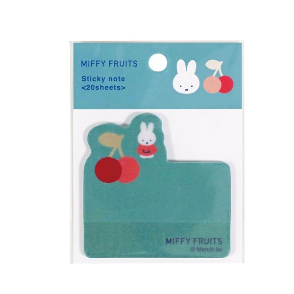 Miffy MF905B Die Cut Sticky Notes Blue
