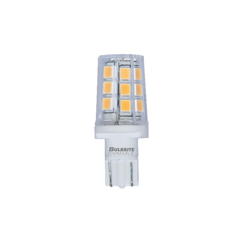 Bulbrite+770583+LED+Mini+T3+Non-Dimmable+Wedge+Base+Light+Bulb+20+Watt+Equivalent+3000K%2c+Clear+1-Pack