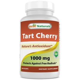 Best Naturals Tart Cherry Extract 1000 mg 60 Vcaps