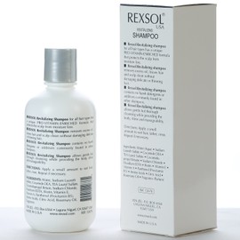 REXSOL Revitalizing Shampoo Scientifically Formulated to clean thinning hair (240 ml / 8 fl oz)