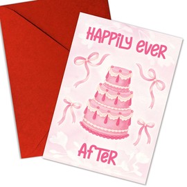 Podagree Happy Ever After Funny Birthday Card - For Boyfriend Girlfriend Wife Husband Fiance - Cute Humor - Card For Couple Partner Lover