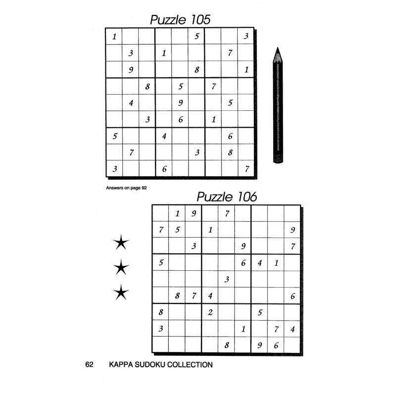 Sudoku Collection Puzzle Book