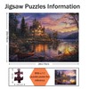Yunlus Jigsaw Puzzles for Adults 1000 Pieces Twilight Castle Impossible