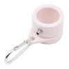 Shiwaki 2 Rotating Flag Pole Rings, White Flag Pole Buckle,