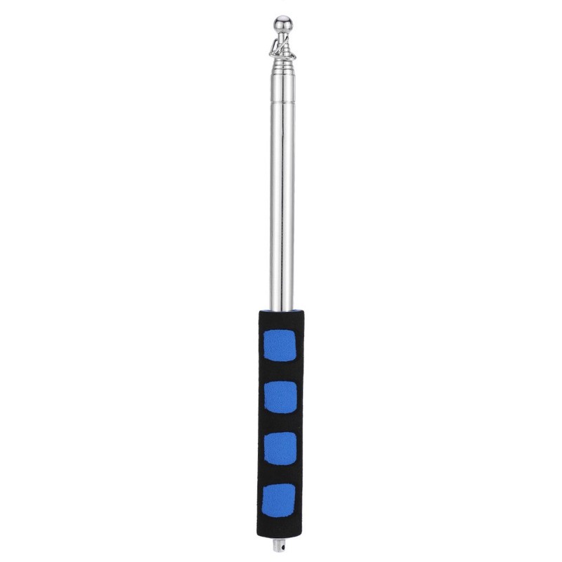 Telescopic Flag Pole, 2 Meters Outdoor Stainless Steel Telescopic Flagpole
