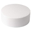 Culpitt 10" x 4" Round Cake Dummy, Straight Edge Cake