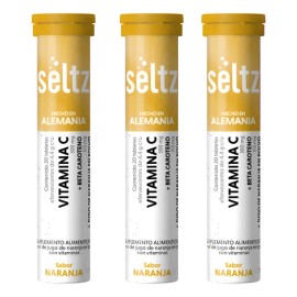 Vitamina C Seltz 3 Pack Tabletas Efervescentes
