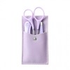 Eyebrow Grooming 3-Piece Set: Razor, Tweezers, Trimmer Single Item