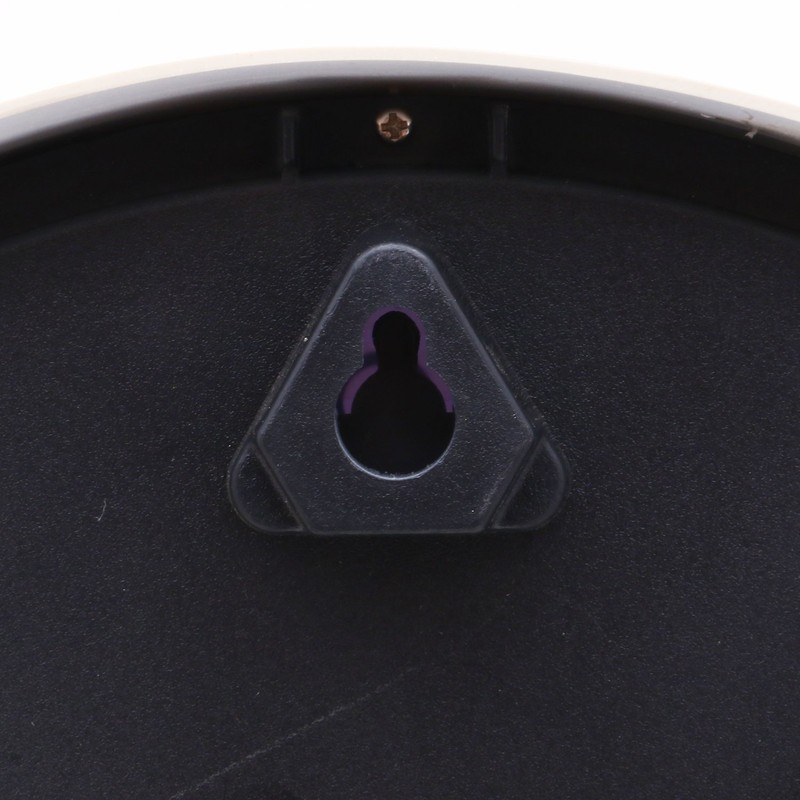 Fujiboeki 26332 Wall Clock, Diameter 10.0 inches (25.4 cm), White,