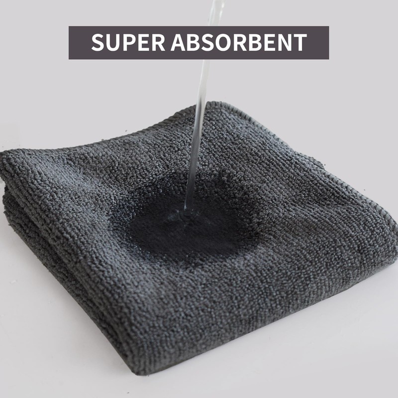 VIVOTE Microfibre Cleaning Cloths, Reusable Dish Cloths, Super Absorbent Tea