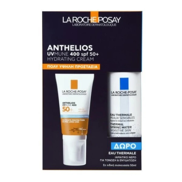 La Roche Posay Anthelios Spf50+ Hydrating cr 50ml&Thermal Water 50ml