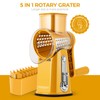 SUSTEAS Yellow Rotary - Food Chopper with 5 Well-Designed Blades