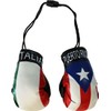 Flagline Puerto Rico and Italy - Mini Boxing Gloves