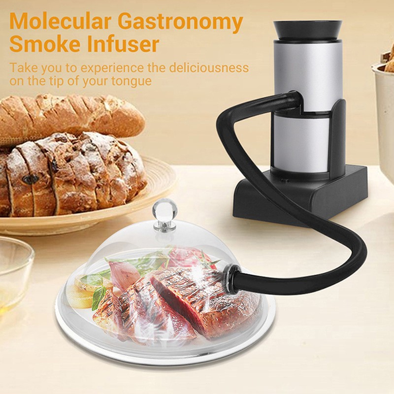 Portable Smoke Infuser Cooking Smoker Kit Drinks Foods Cocktail Smoker