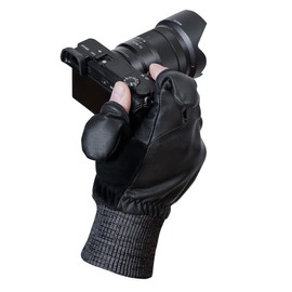 Vallerret Hatchet Photography Gloves, Leather Gloves, Photographer