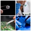 sourcing map ST-15 Precision Tweezers 121mm Pointed Anti-Corrosion Stainless Steel